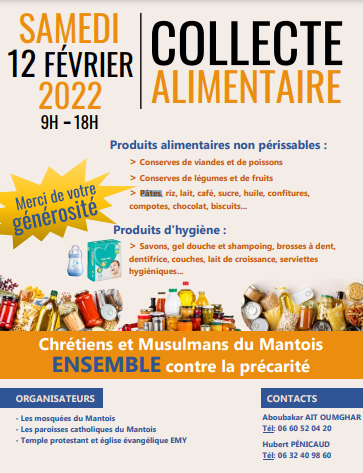 Featured image for “Collecte alimentaire interreligieuse”