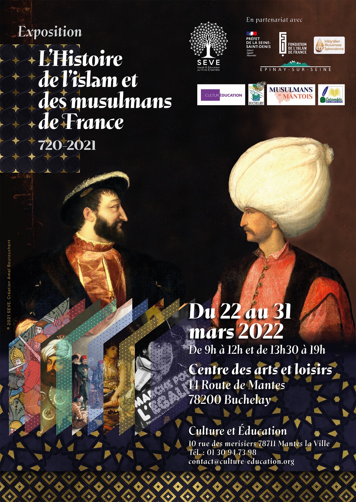 Featured image for “Exposition : L’histoire de l’islam et des musulmans de France de 720 à 2021”